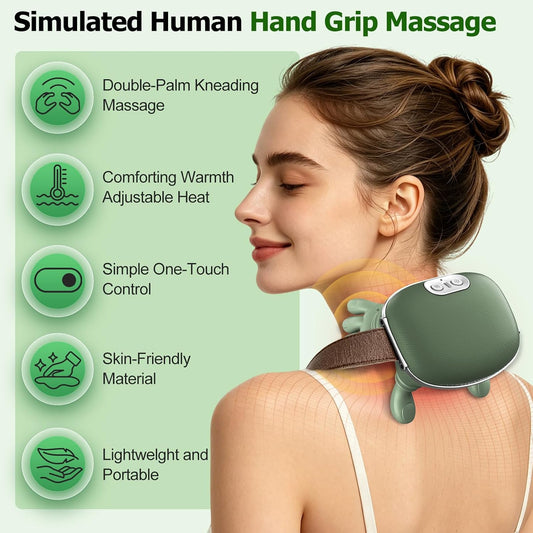 💆♀️ 4D Shiatsu Neck & Shoulder Massager