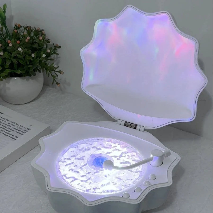 🌬 Ocean Wave Projection Lamp Bluetooth Speaker
