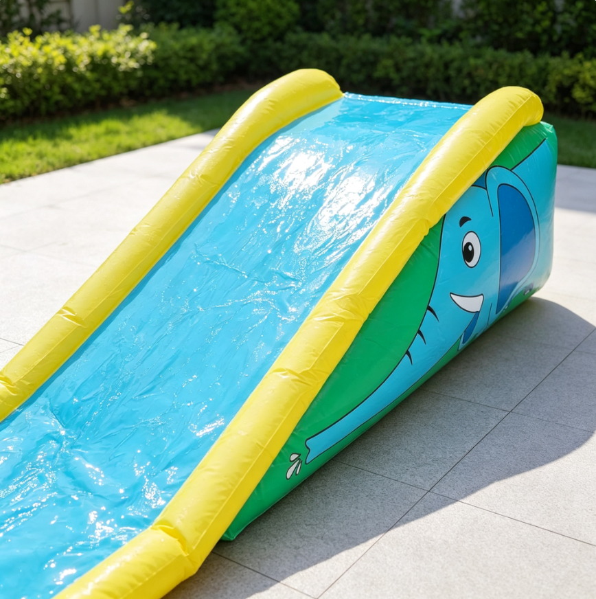💦 15ft Inflatable Water Slide with Built-In Sprayer – Backyard Summer Fun for Kids 6+