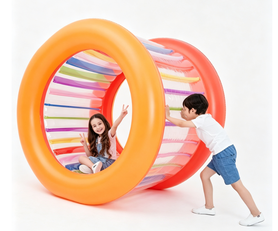🏃‍♂️ Giant Inflatable Hamster Wheel – Outdoor Rolling Fun for Kids & Adults