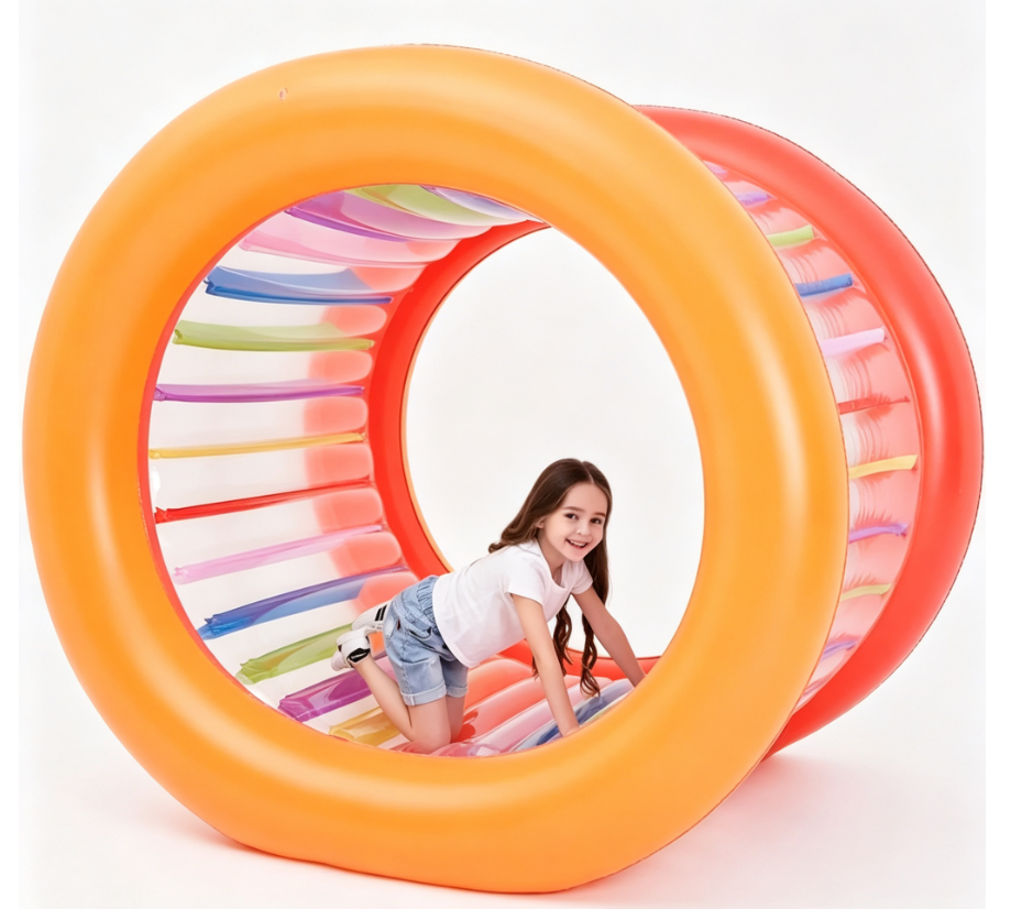 🏃‍♂️ Giant Inflatable Hamster Wheel – Outdoor Rolling Fun for Kids & Adults