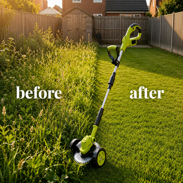 🌿 21V -  3‑in‑1 Cordless String Trimmer, Edger & Mini Mower