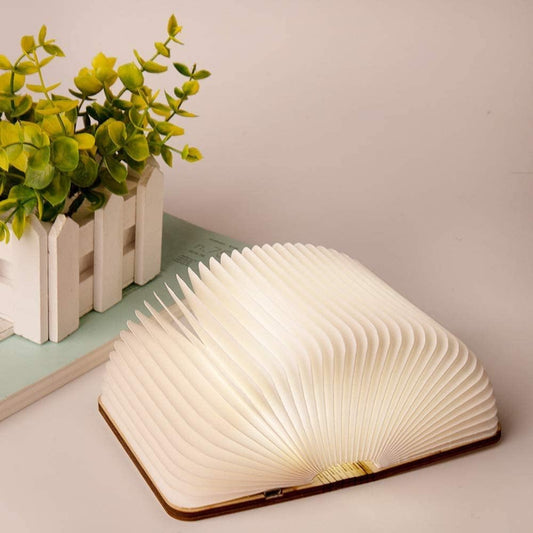 📖Wooden Folding Book Lamp