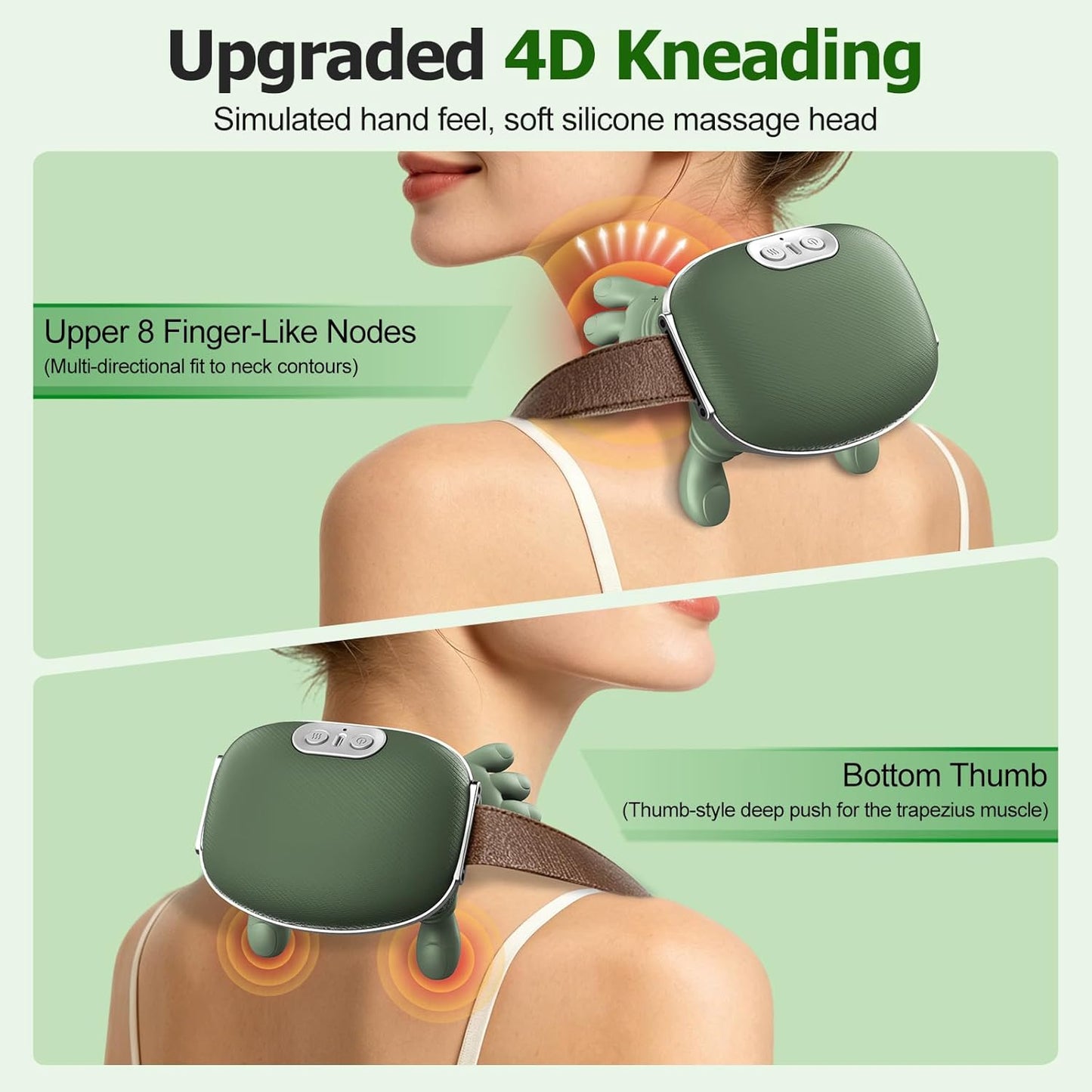 💆‍♀️ 4D Shiatsu Neck & Shoulder Massager