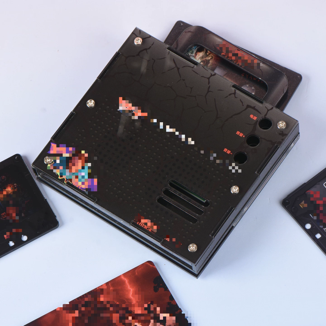 📻 Retro Magnetic Card Music Player