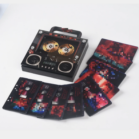 📻 Retro Magnetic Card Music Player