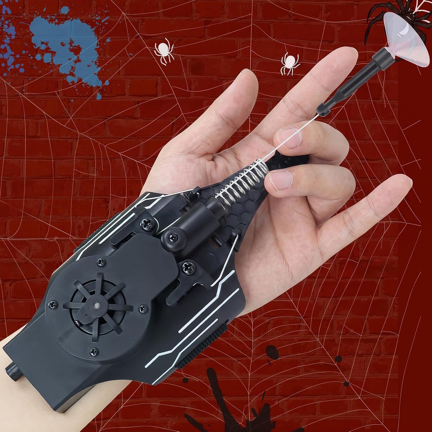 🕸️ Web Launcher with Gloves – Realistic Hero Action Toy for Kids & Adults