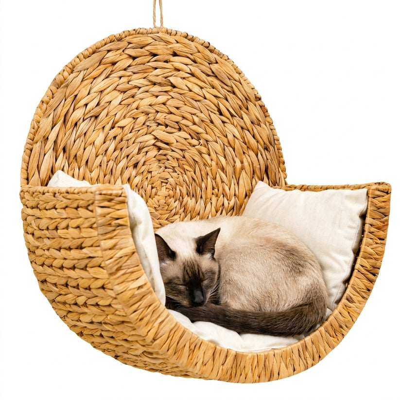🐈Cozy Cat Bed – A Warm & Comfortable Resting Spot for Your Furry Friend