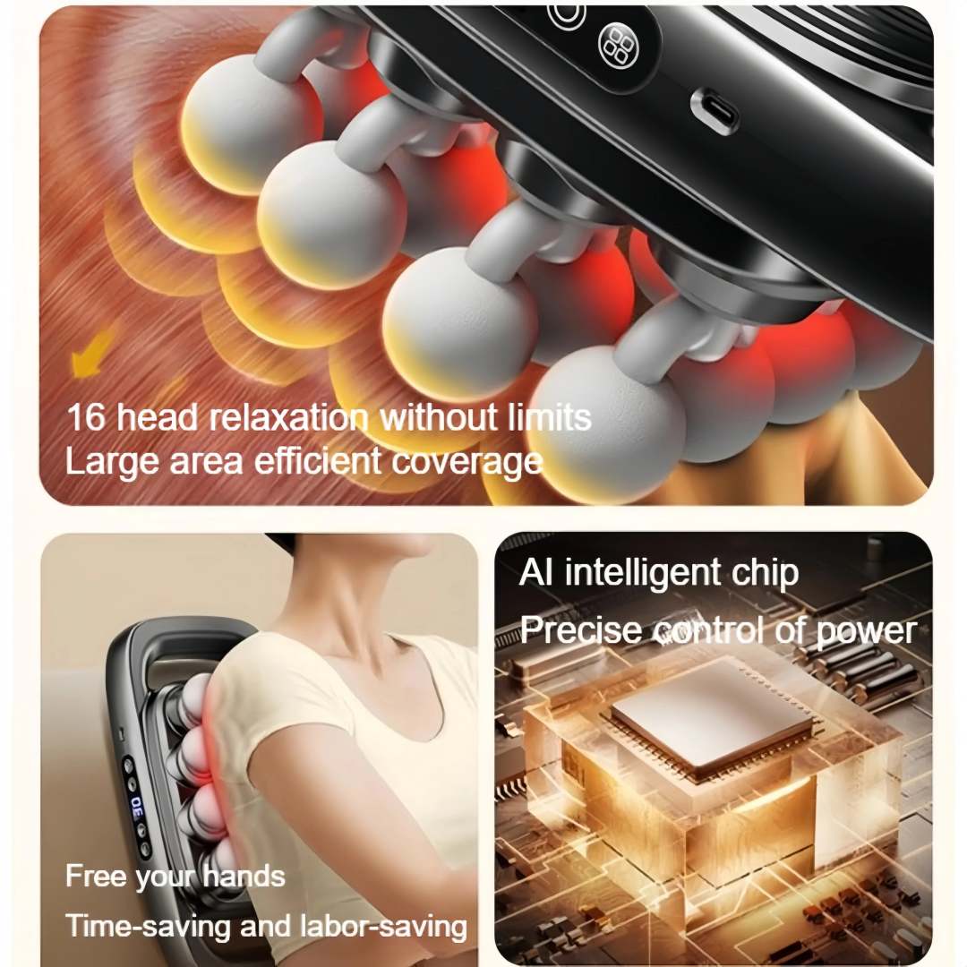 💪 Deep Tissue Percussion Massage Gun