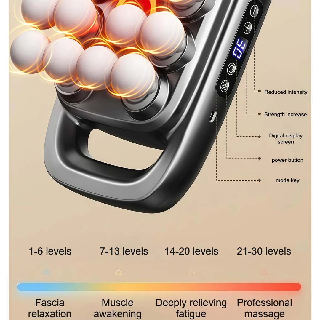 💪 Deep Tissue Percussion Massage Gun