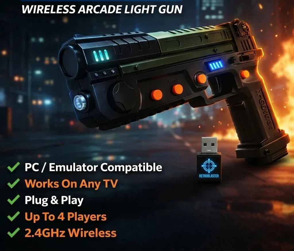 🔫 Wireless Arcade Light Gun