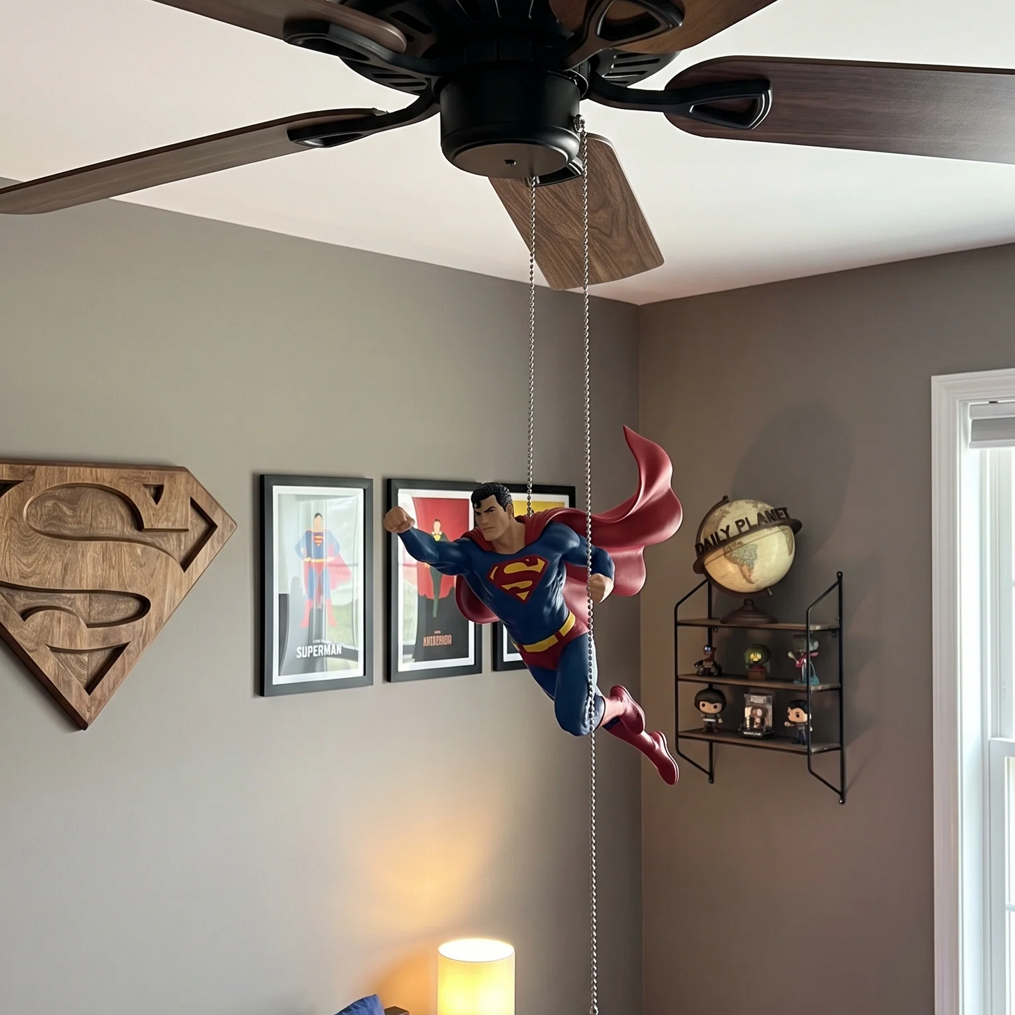 🎭Creative Fan Blade Decorations – Turn Your Ordinary Ceiling Fan Into a Unique Room Feature