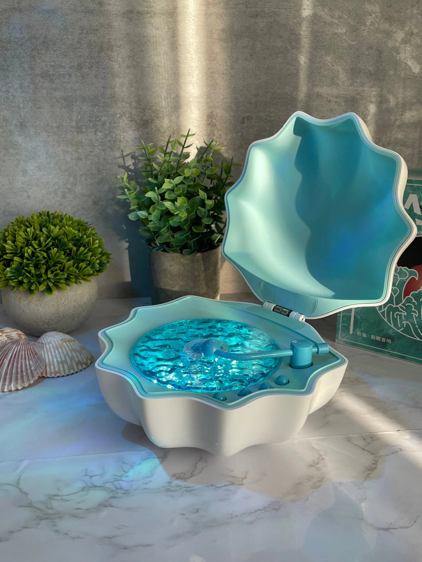 🌬 Ocean Wave Projection Lamp Bluetooth Speaker