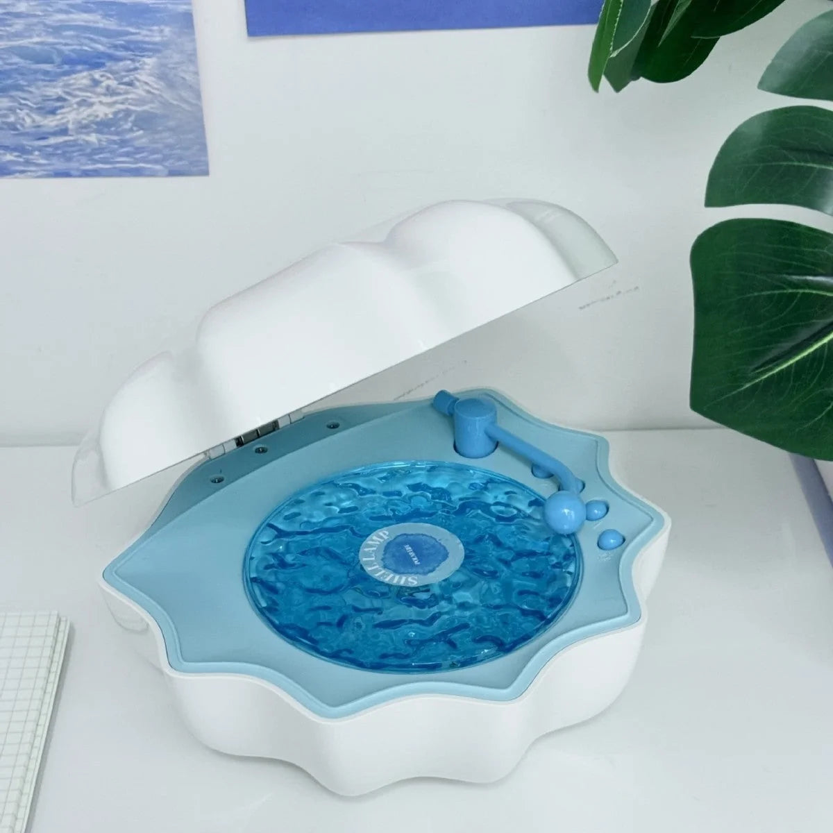🌬 Ocean Wave Projection Lamp Bluetooth Speaker