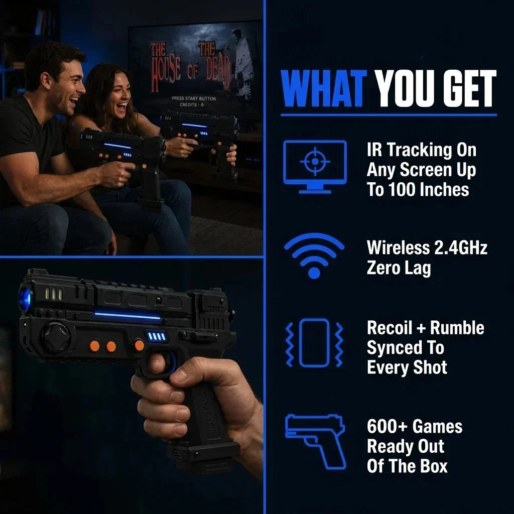 🔫 Wireless Arcade Light Gun