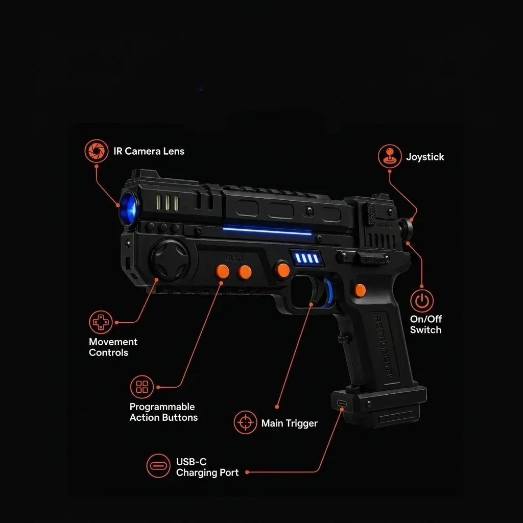 🔫 Wireless Arcade Light Gun