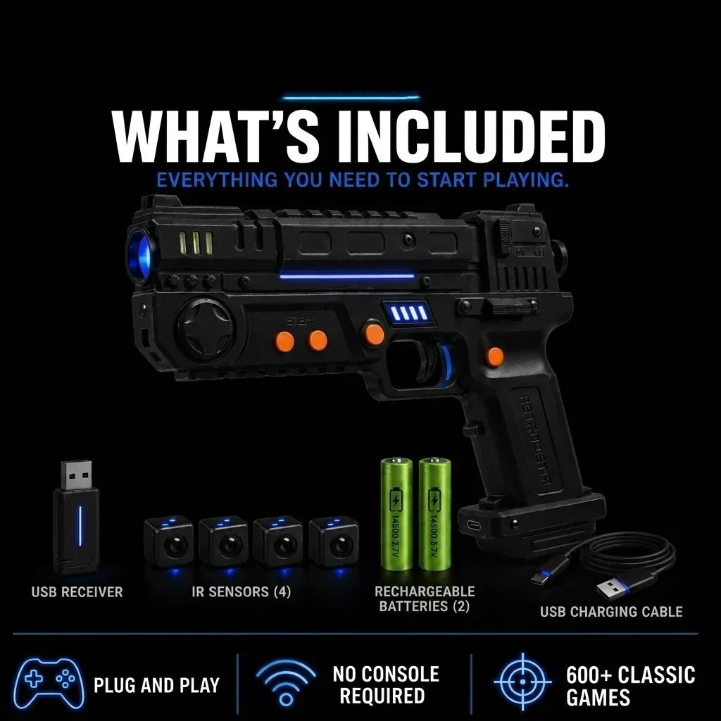 🔫 Wireless Arcade Light Gun