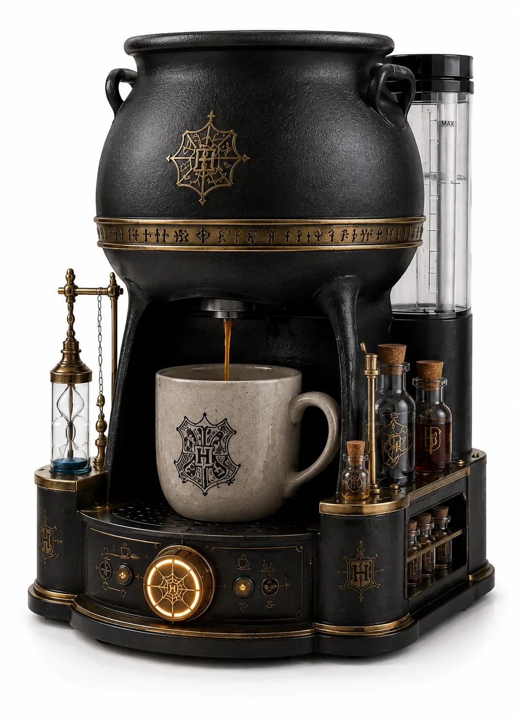🧙‍♀️ Cauldron‑Style Coffee Maker – Brew Your Morning with a Touch of Fantasy ✨☕