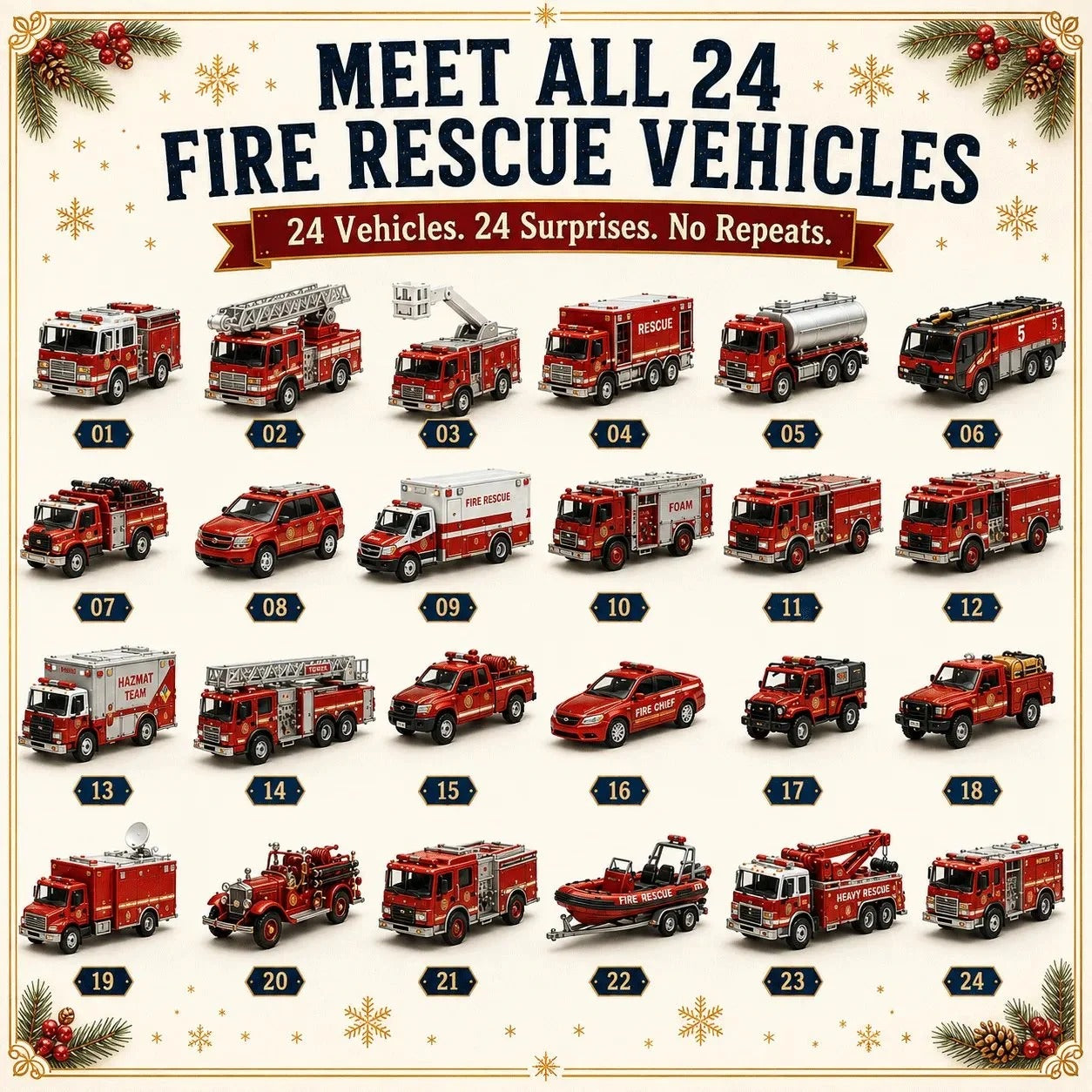 🎁 24 Days. 24 Vehicles - One Exciting Christmas Countdown.🎄