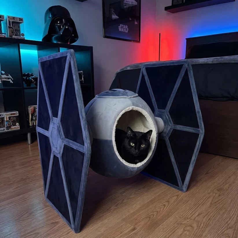 🛰️ Orbit Rest Cat Bed – A Cozy Corner for Your Little Explorer